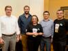 Pesquisadores da Esalq e equipe organizadora na noite de 14 de maio